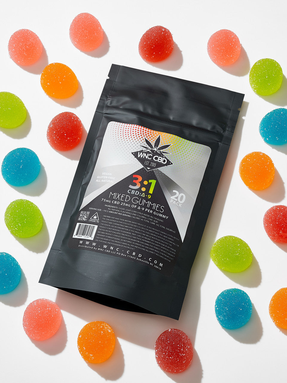 3:1 Mixed EXTRA STRENGTH Delta 9 Gummies